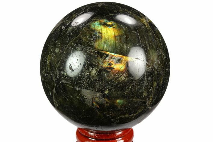Bargain, Polished Labradorite Sphere - Madagascar #126846